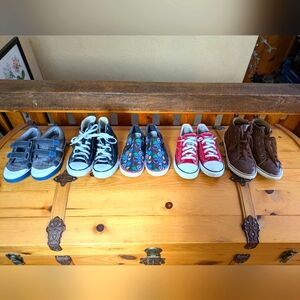 Boys shoe lot (5 pair)